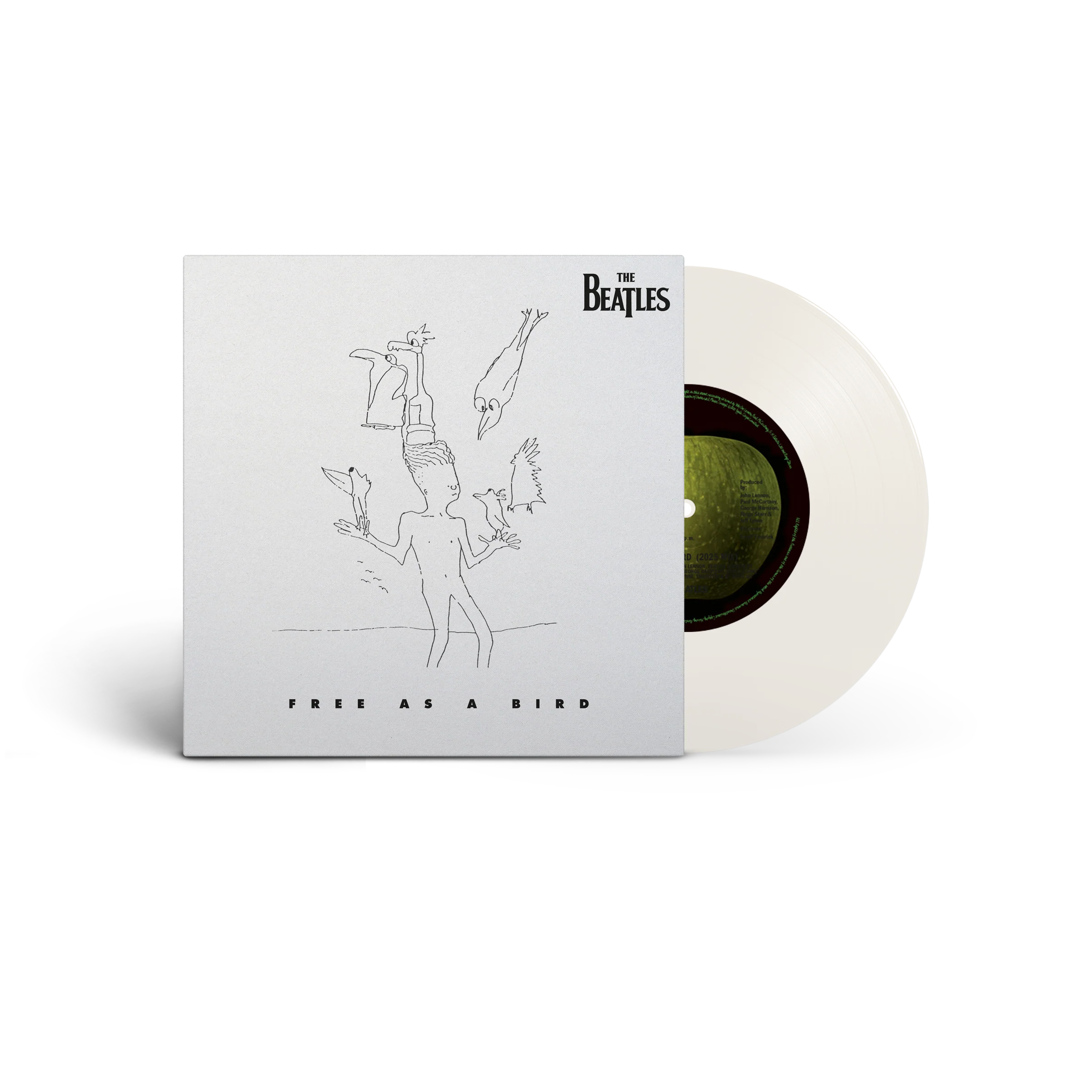 Free As A Bird / Real Love [2025 Mixes]: 7" Vinyl